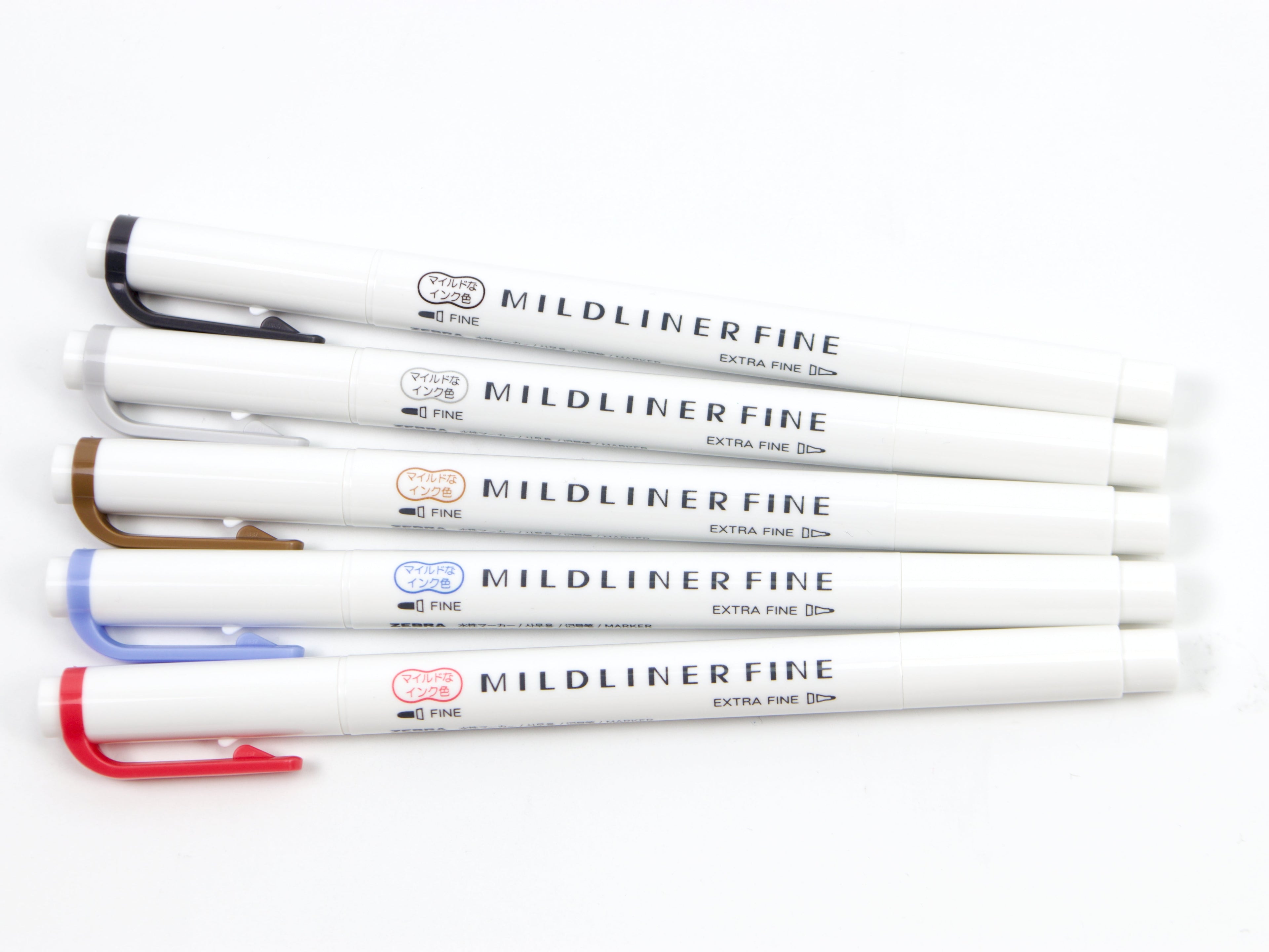 Zebra MildLiner Fine 5-pack LTD