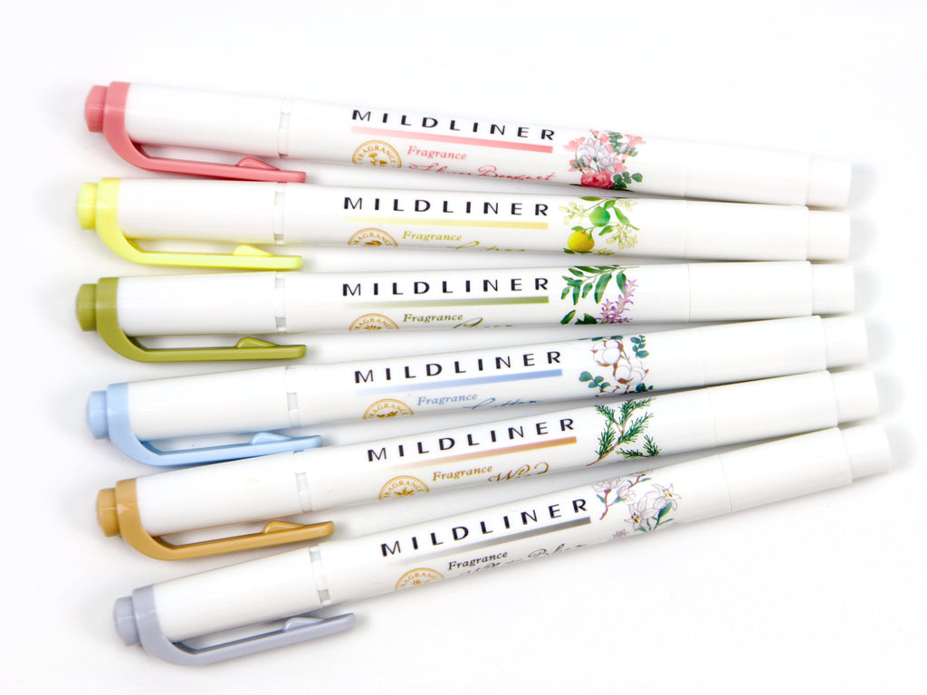 Zebra MildLiner Fragrance 6 Color Set LTD
