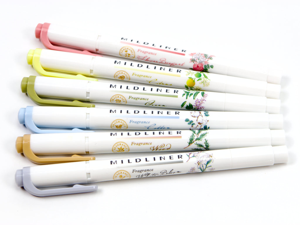 Zebra MildLiner Fragrance 6 Color Set LTD