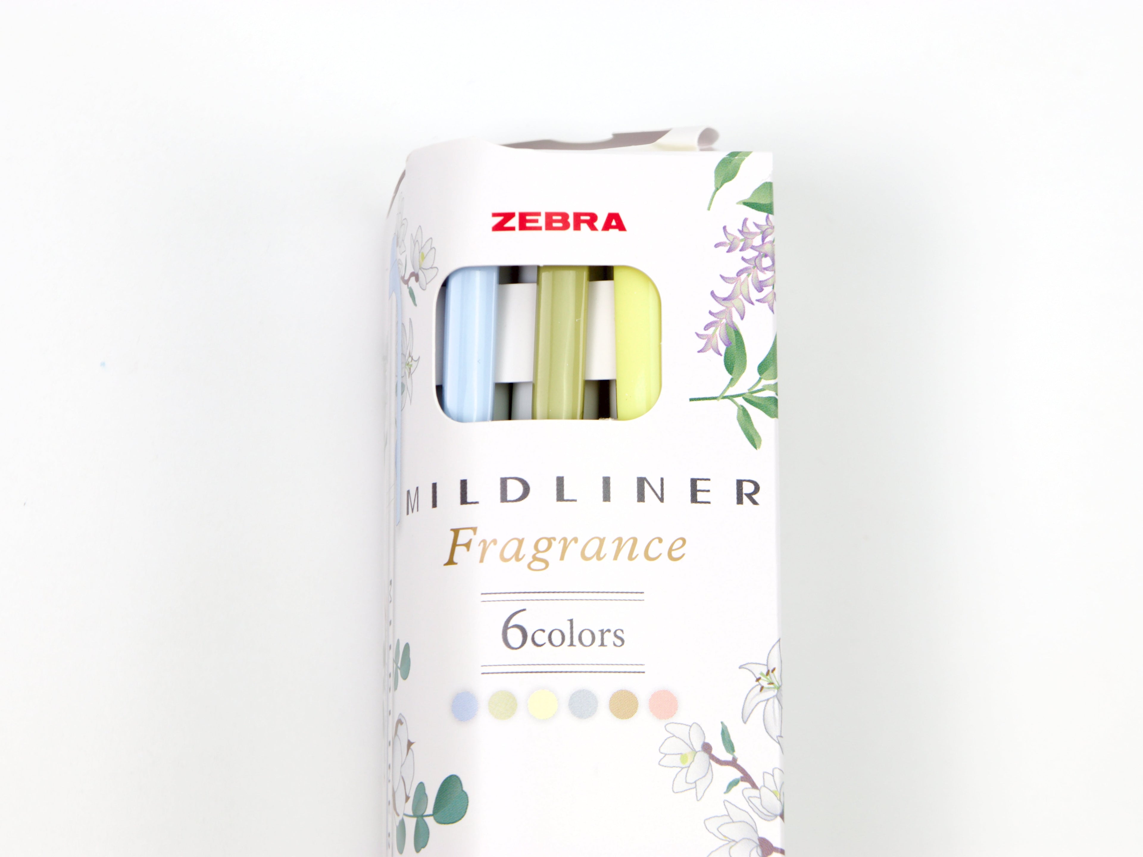 Zebra MildLiner Fragrance 6 Color Set LTD