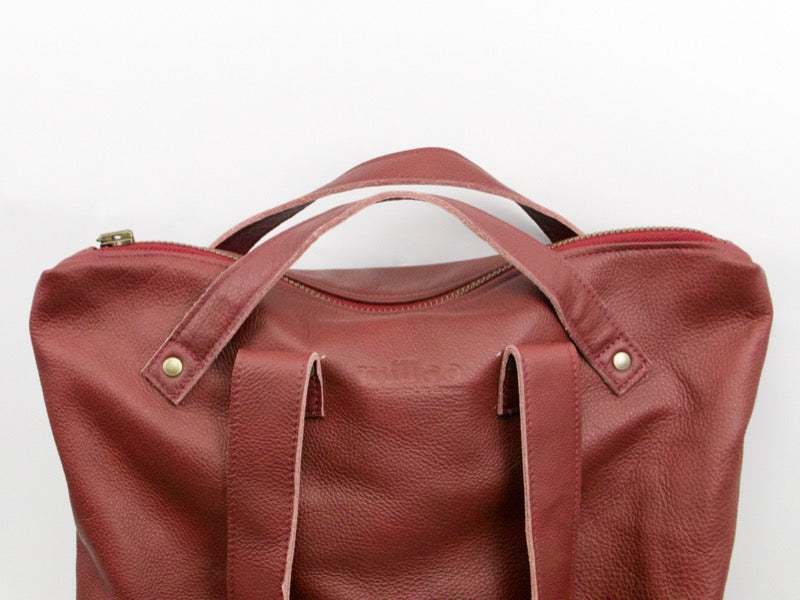 Milloo Minos 13" Backpack Burgundy