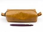 milloo Rec Pen Case Distressed Brown