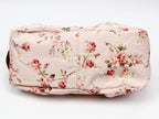 milloo Estia Accessory Bag Floral Canvas Pale Pink