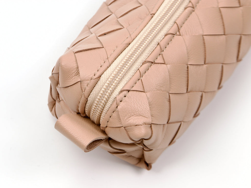 milloo Handwoven Pen Case Vintage Pink