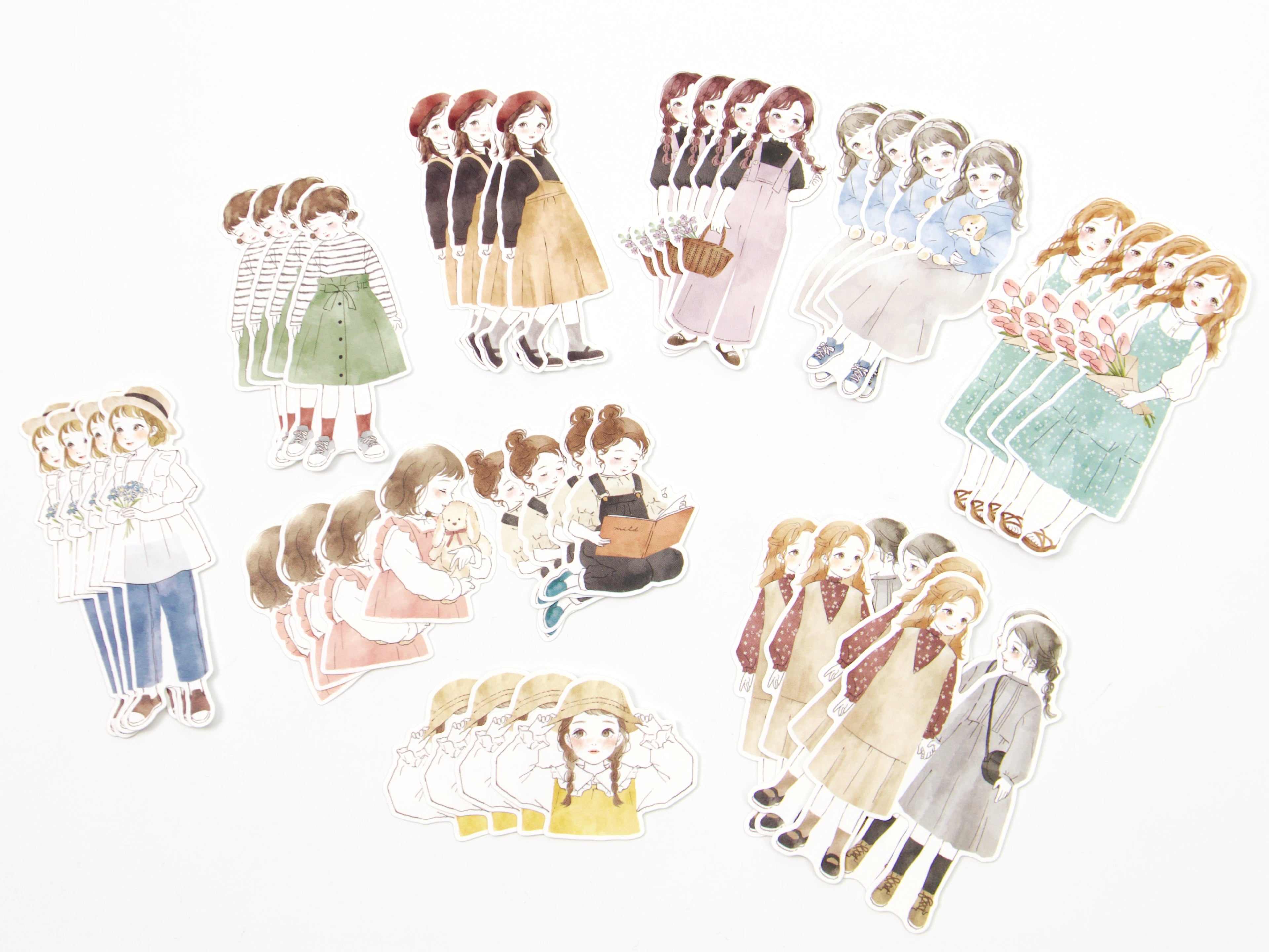 Mind Wave Amie Girl Stickers