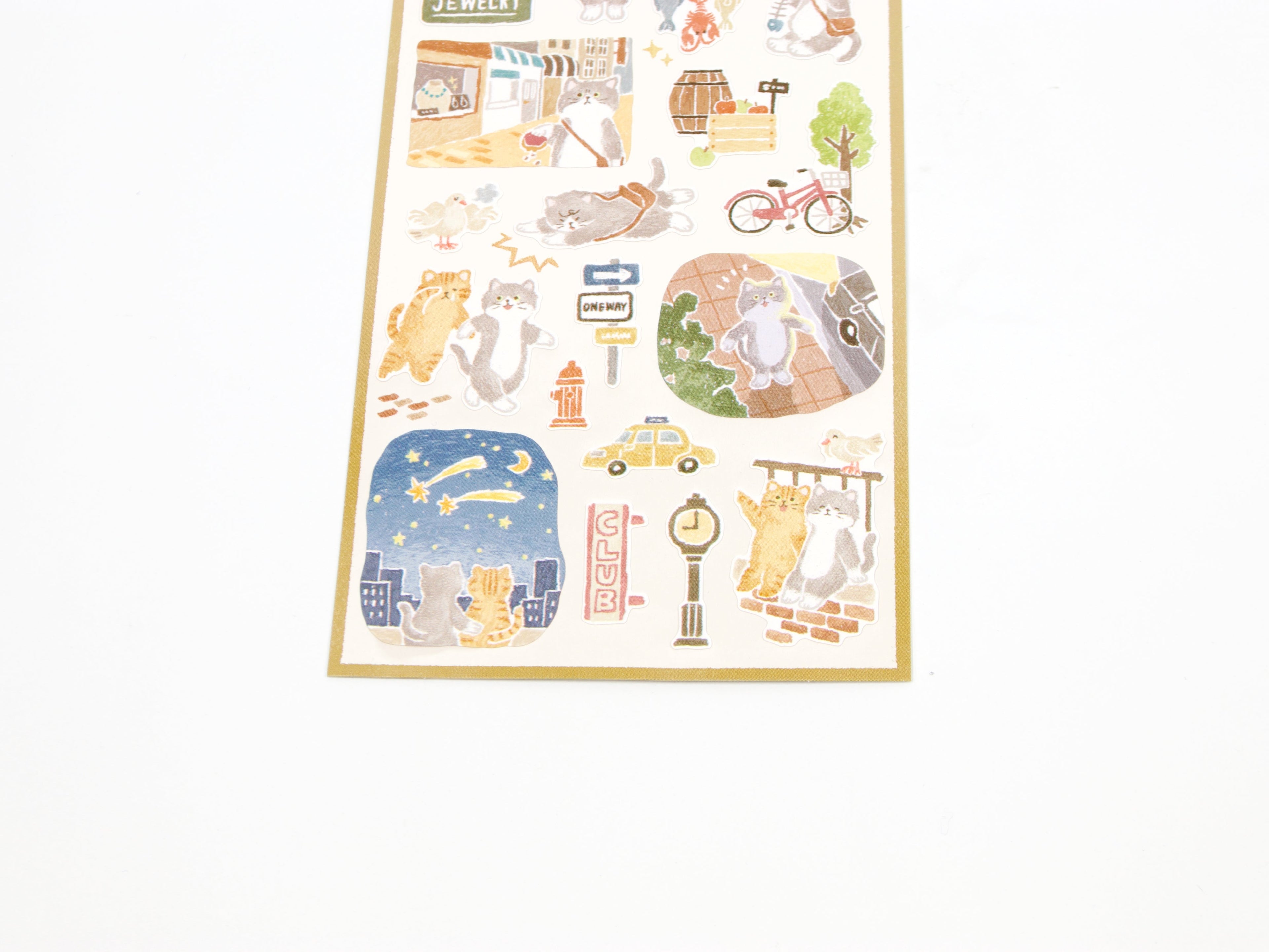 Mind Wave Cat's Day Out Stickers