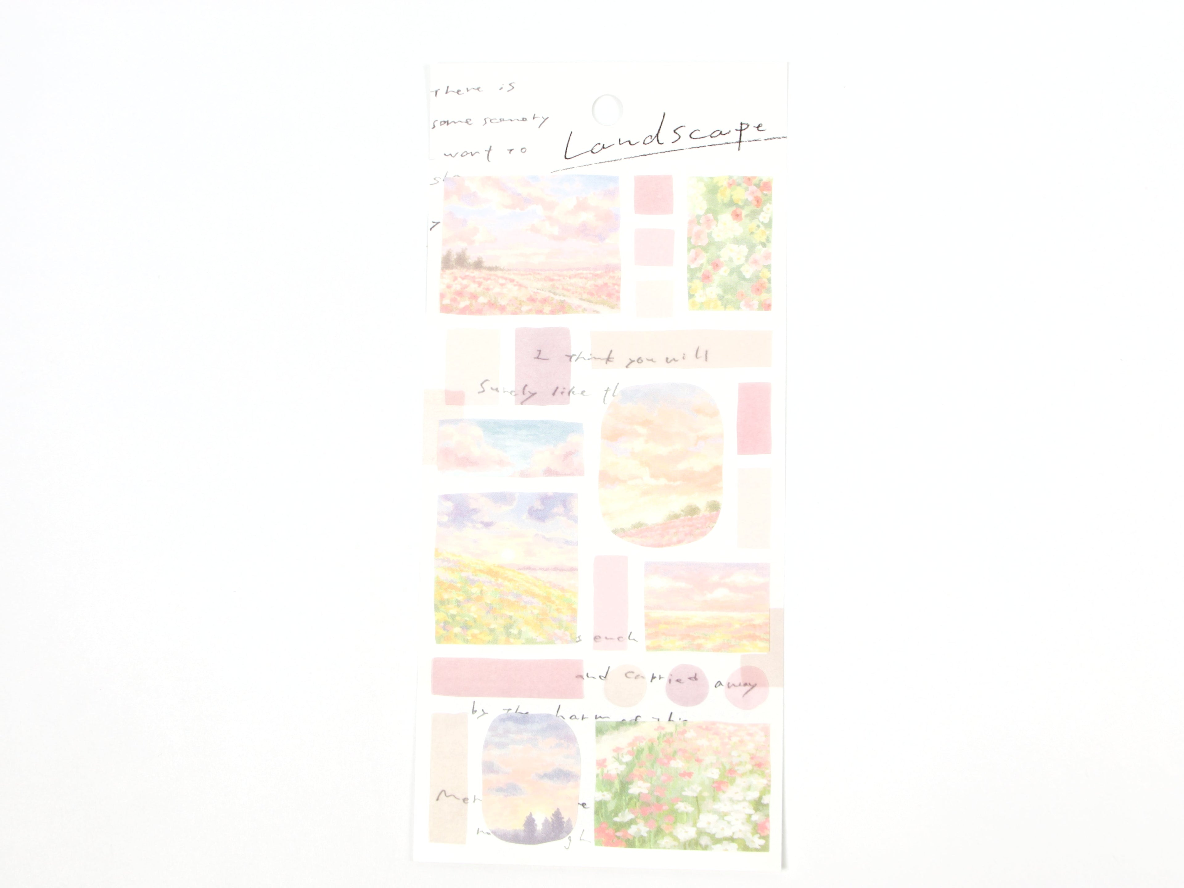 Mind Wave Landscape Sticker