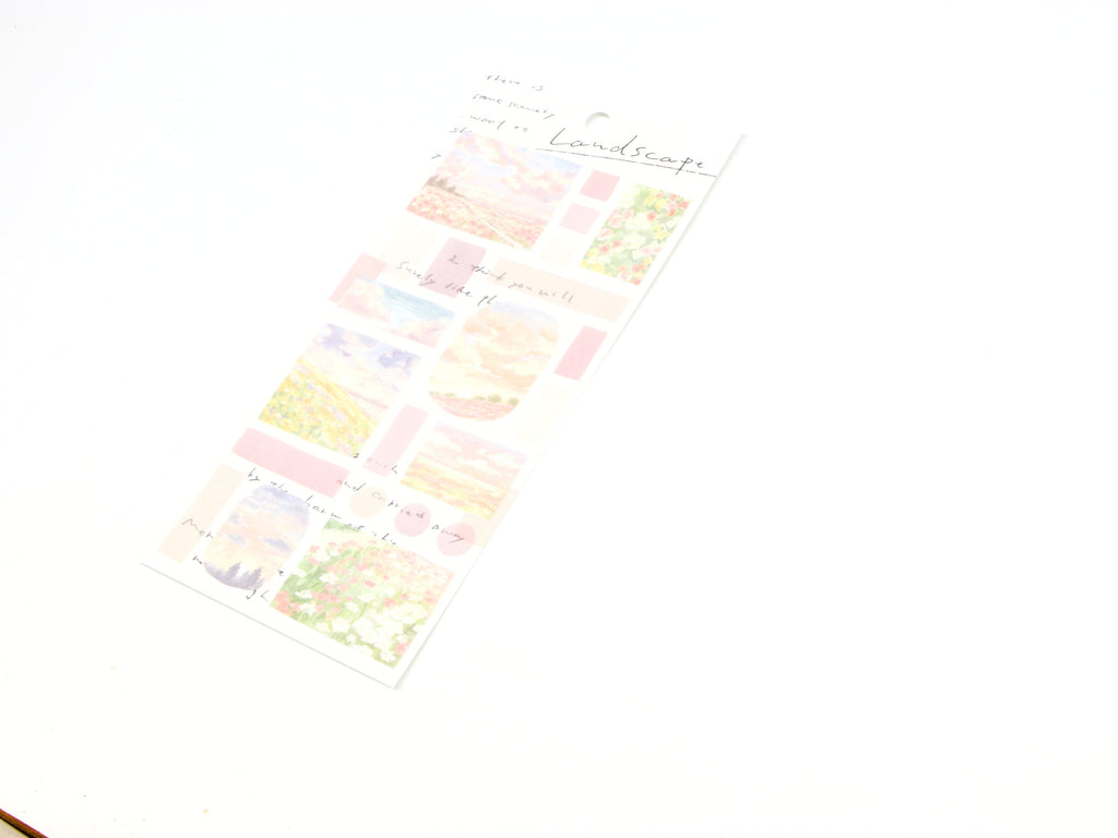 Mind Wave Landscape Sticker