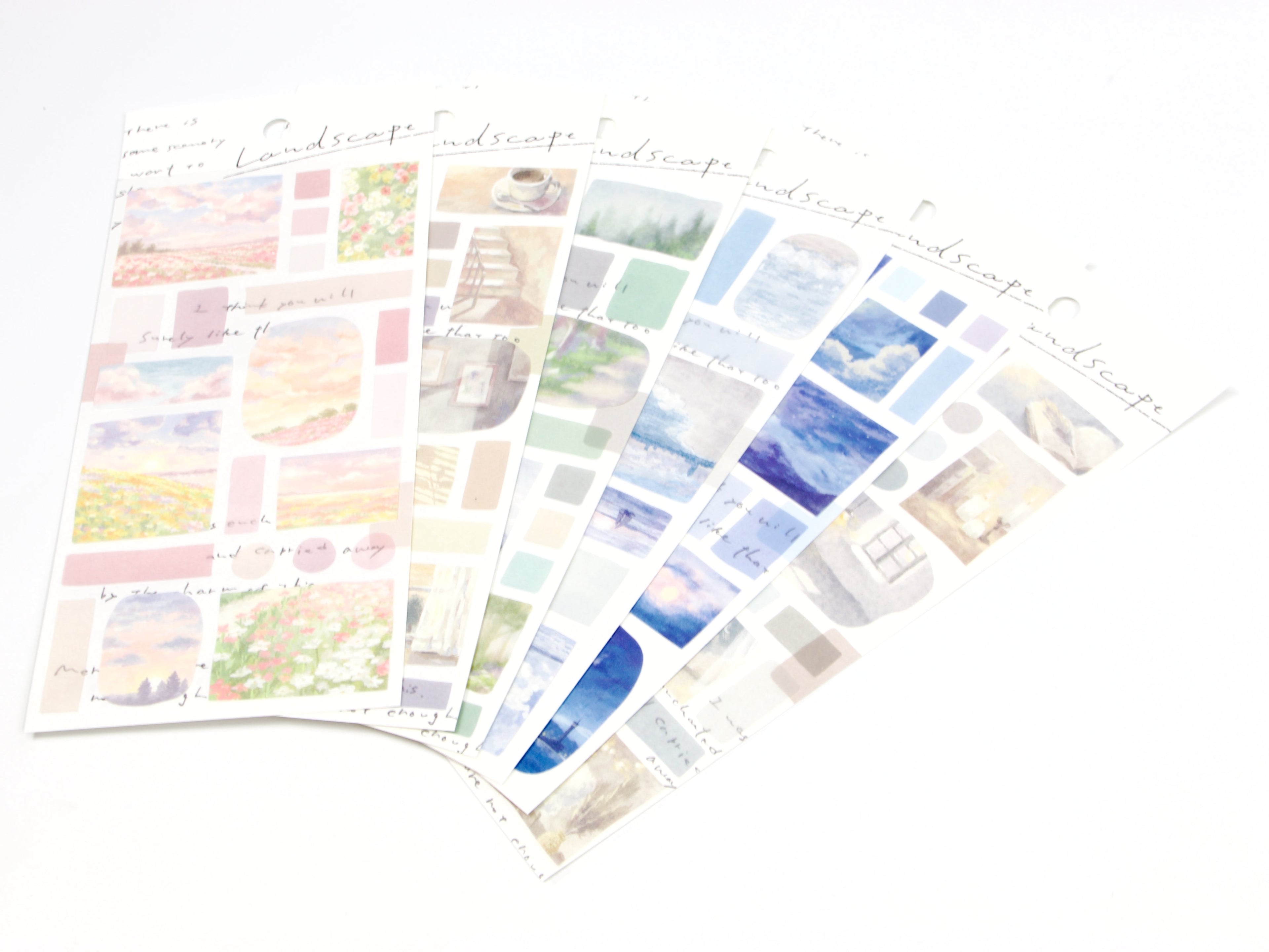 Mind Wave Landscape Sticker
