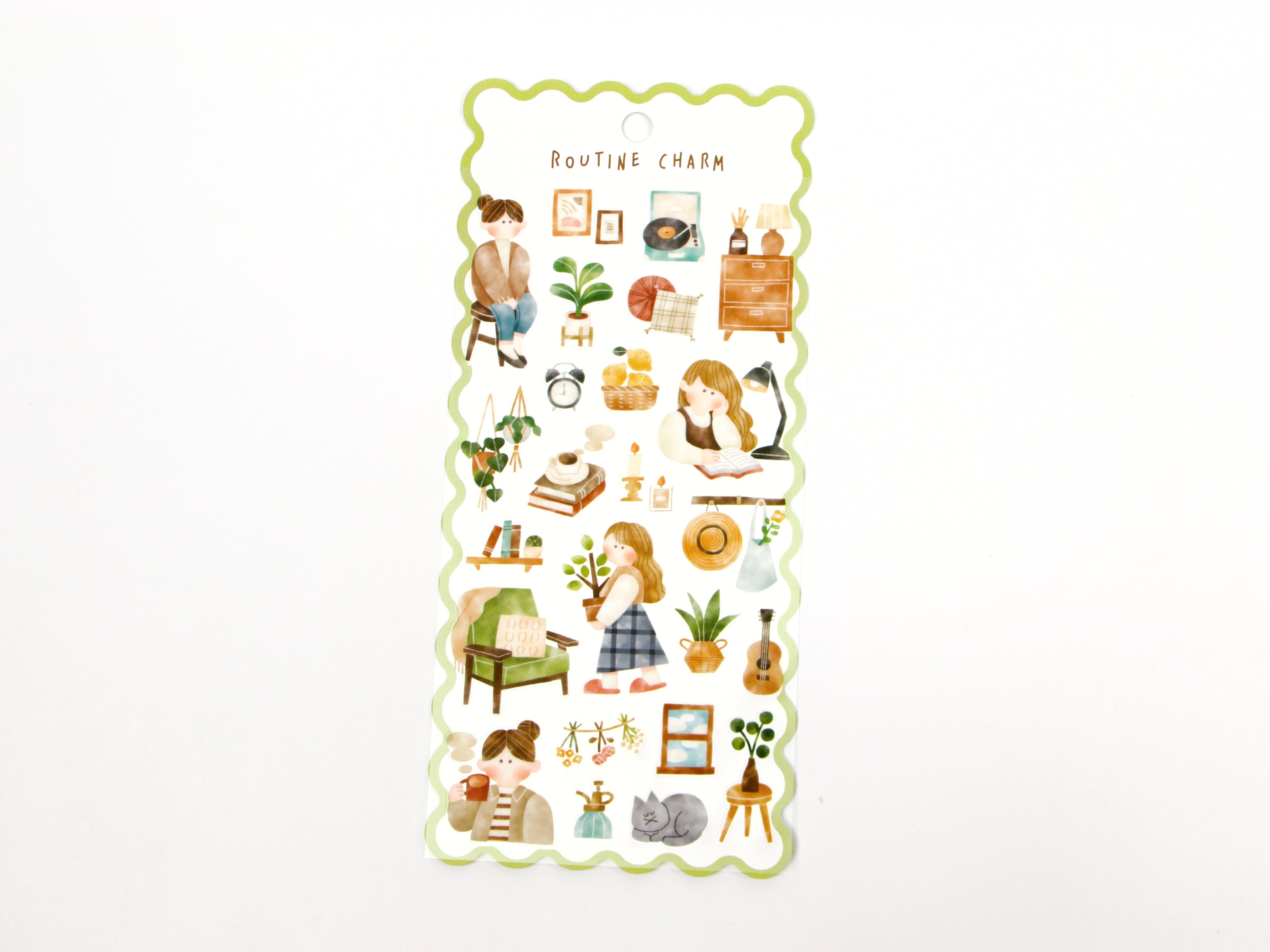 Mind Wave Routine Charm Stickers