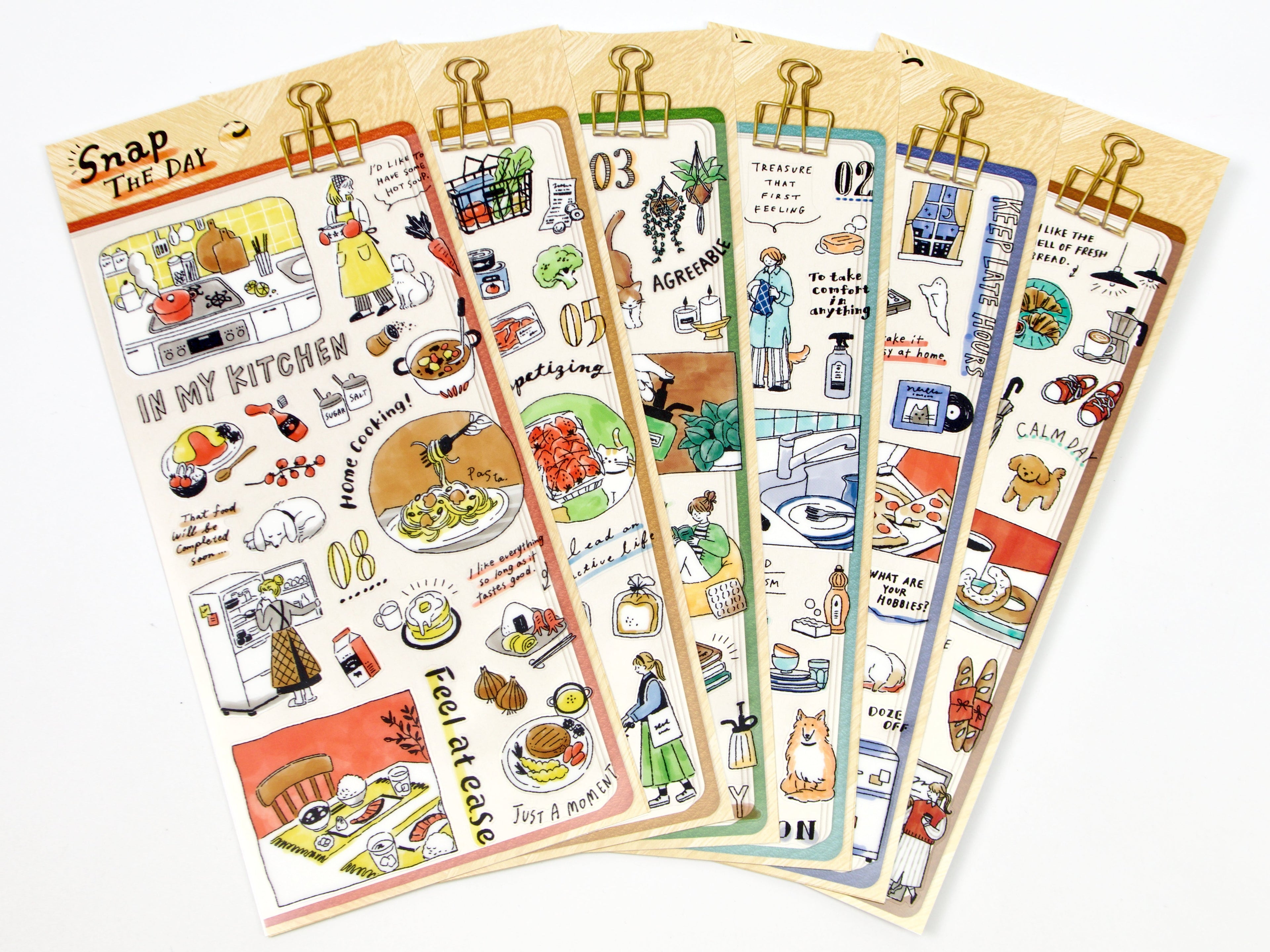 Mind Wave Snap the Day Stickers