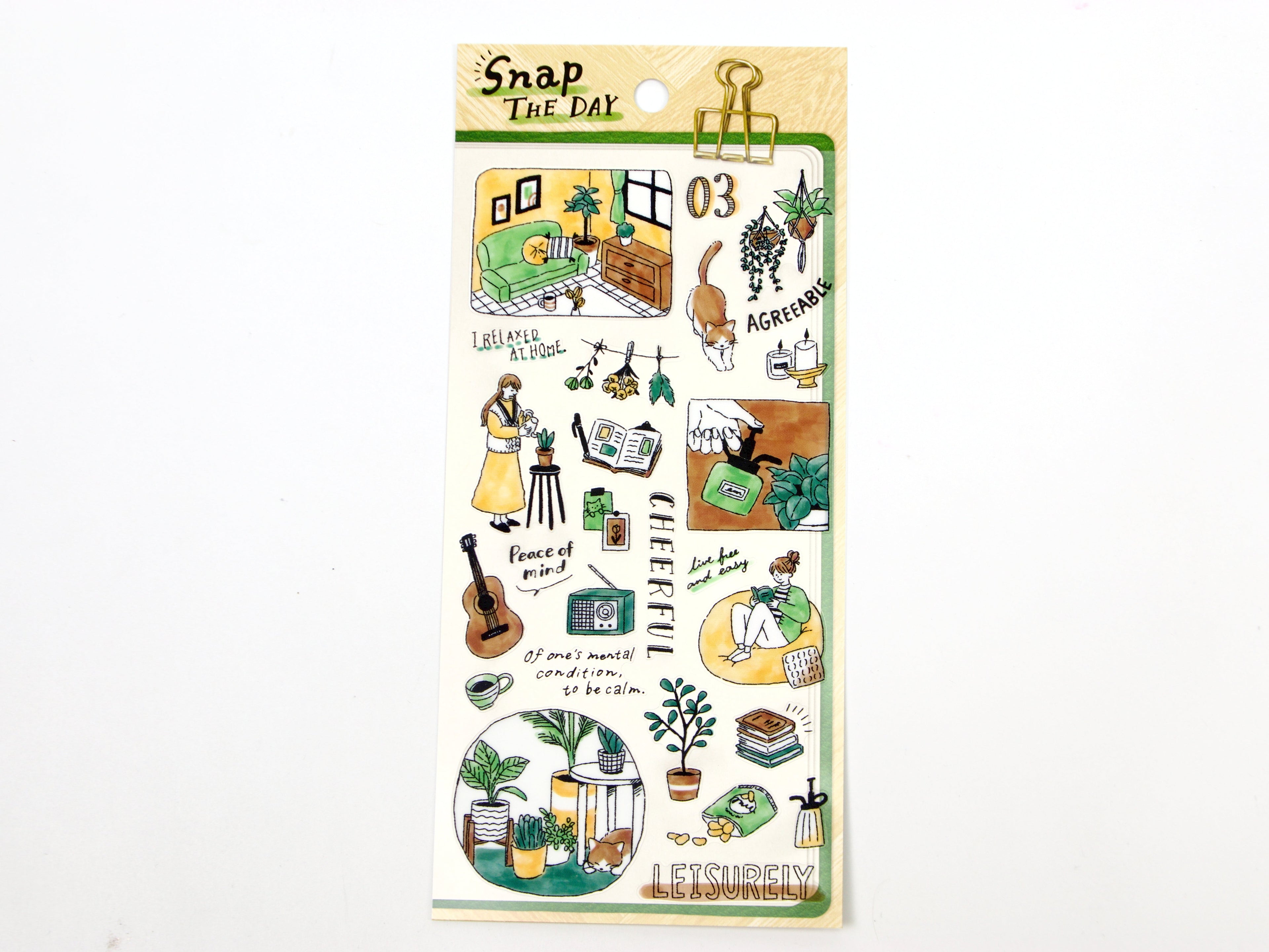 Mind Wave Snap the Day Stickers