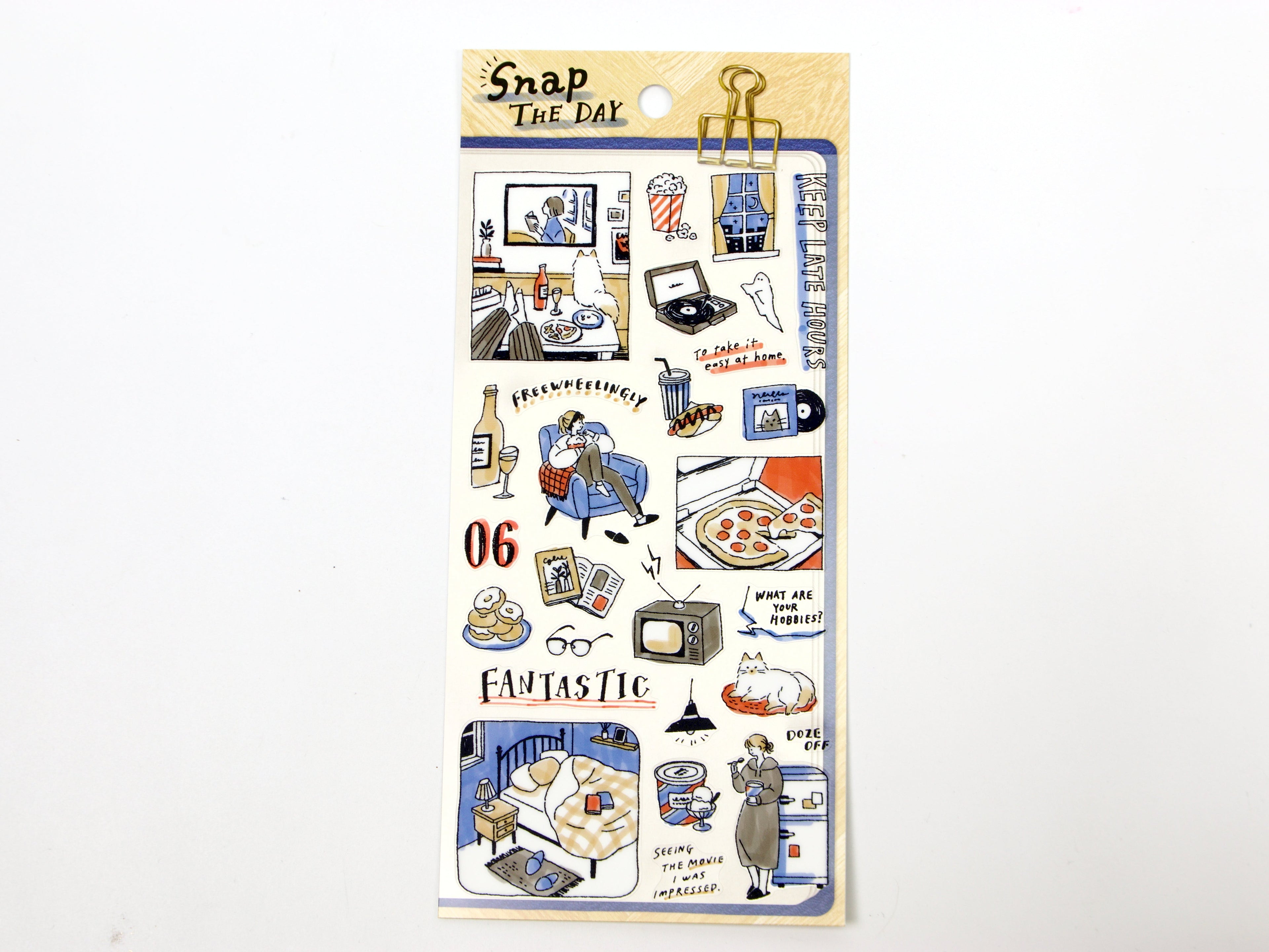 Mind Wave Snap the Day Stickers