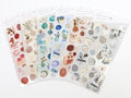 Mind Wave Wax Seal Floral Stickers