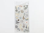 Mind Wave Wax Seal Floral Stickers