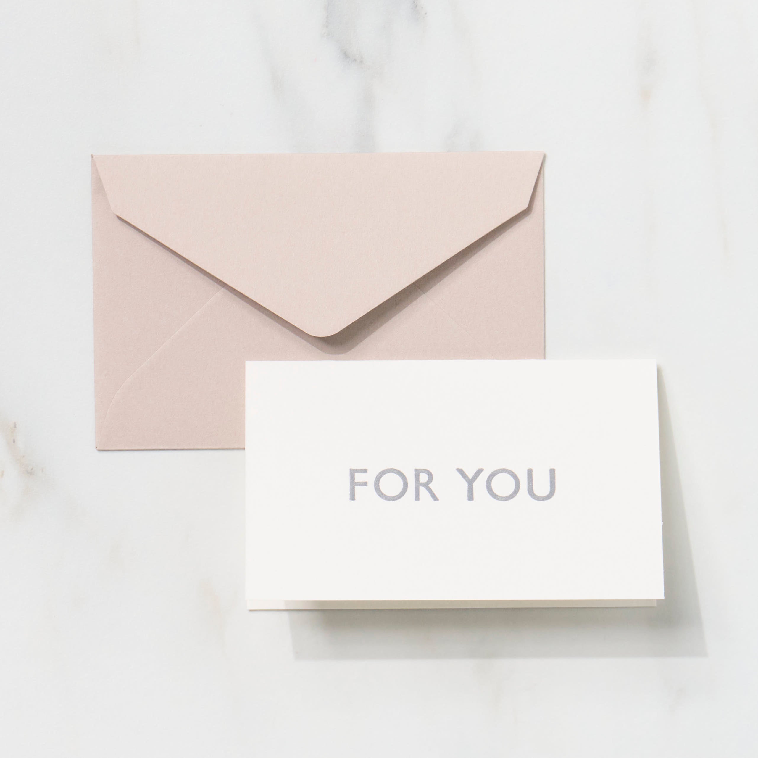 Mini 1 Word Greeting Cards / Letterpress Letters