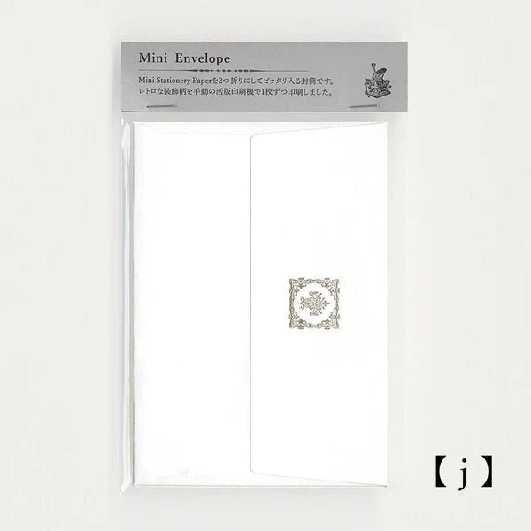 Mini Envelopes Retro Meiji-era Pattern / Kohunkan Kappansho
