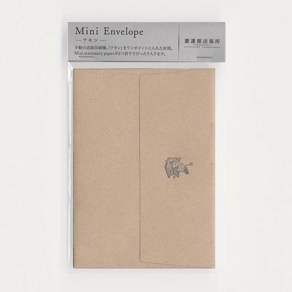 Mini Stationary Paper ＆ Mini Envelope Tekin / Kohunkan Kappansho