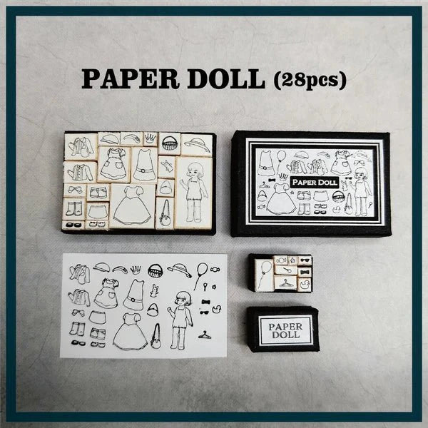 Miniature DIY Retro Stamp Kit / TOKYO NEEET