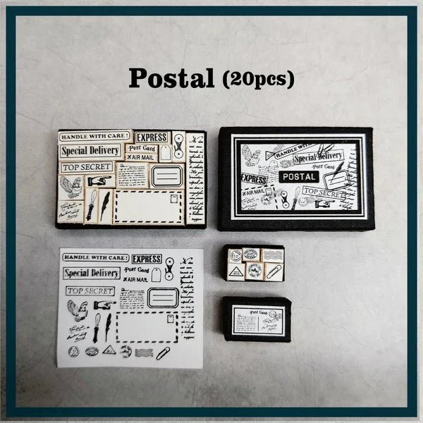 Miniature DIY Retro Stamp Kit / TOKYO NEEET