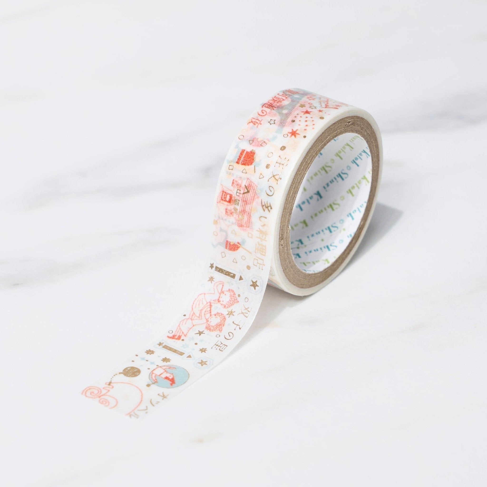 Miyazawa Kenji's Journey Masking Tape Shinzi Katoh Kirapika / Seal Do