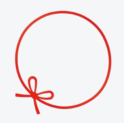 Mizuhiki Bow Rubber Band Set / KOKUYO