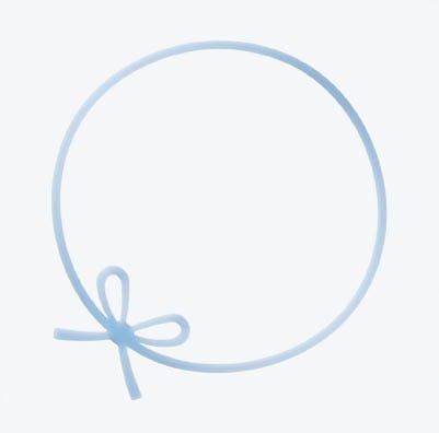 Mizuhiki Bow Rubber Band Set / KOKUYO