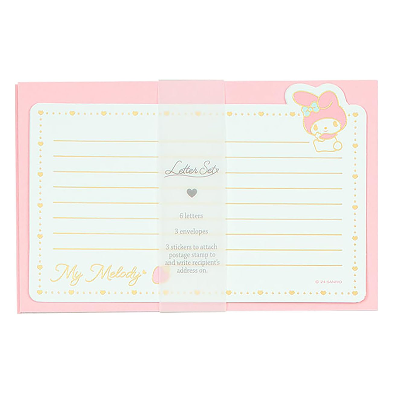 Sanrio Gold Foil Letter Set