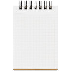 Mnemosyne Grid Ringed Notepad / maruman