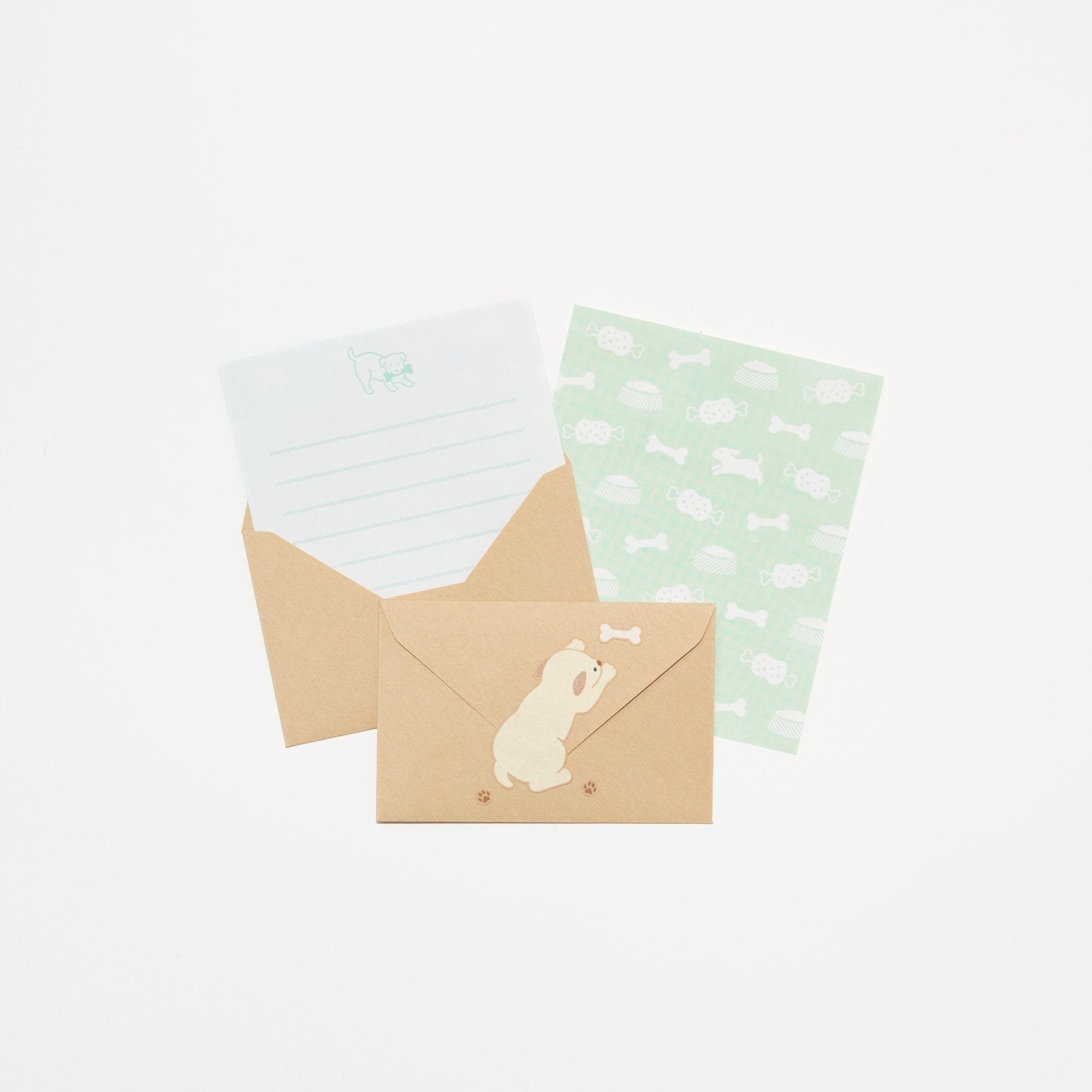 Mogu Mogu Animal Mini Letter Set / MIDORI