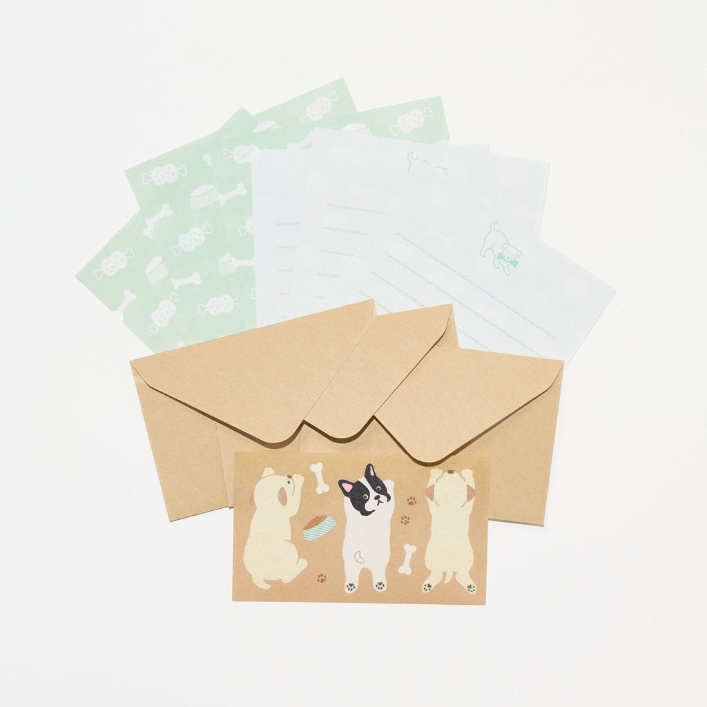 Mogu Mogu Animal Mini Letter Set / MIDORI