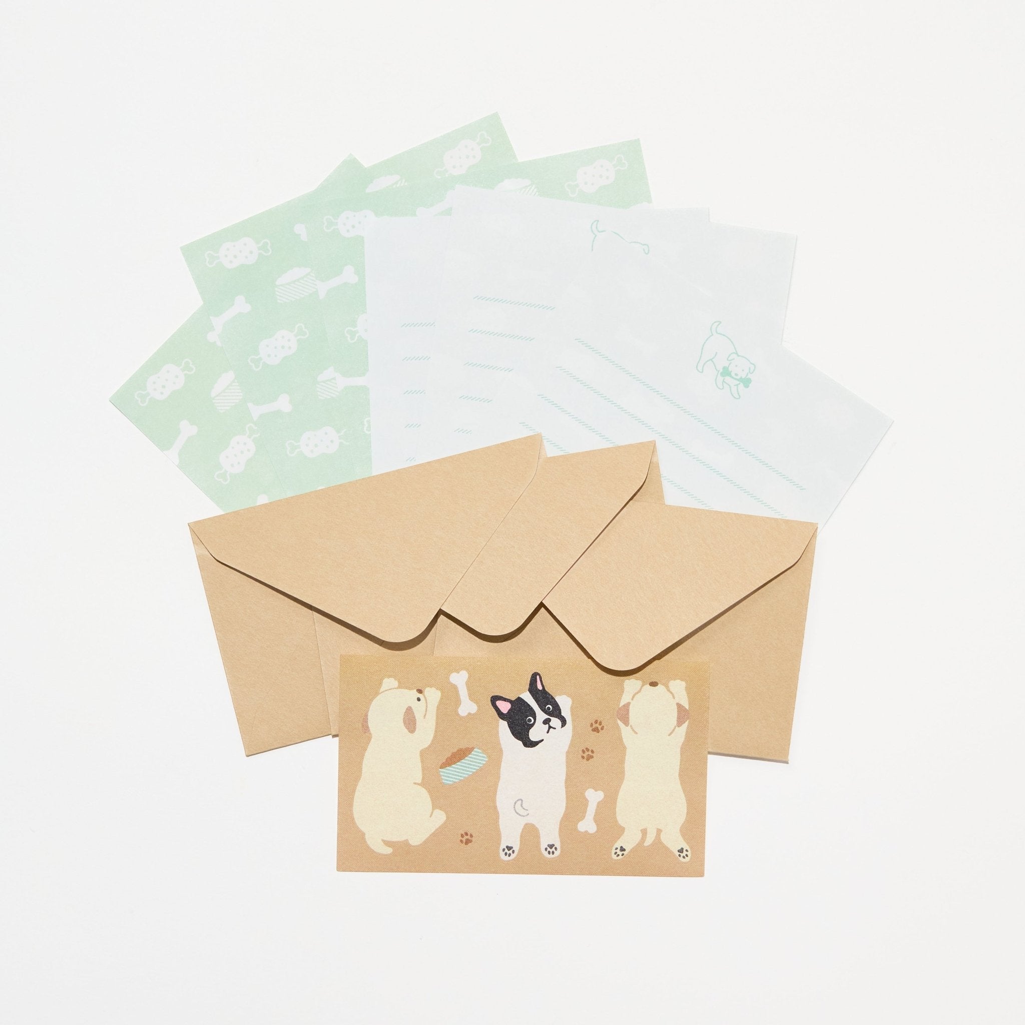 Mogu Mogu Animal Mini Letter Set / MIDORI