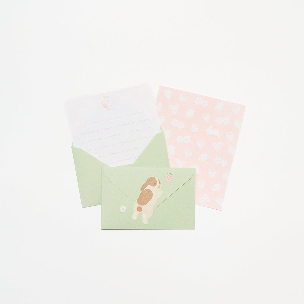 Mogu Mogu Animal Mini Letter Set / MIDORI