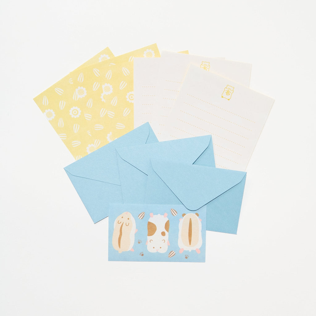 Mogu Mogu Animal Mini Letter Set / MIDORI