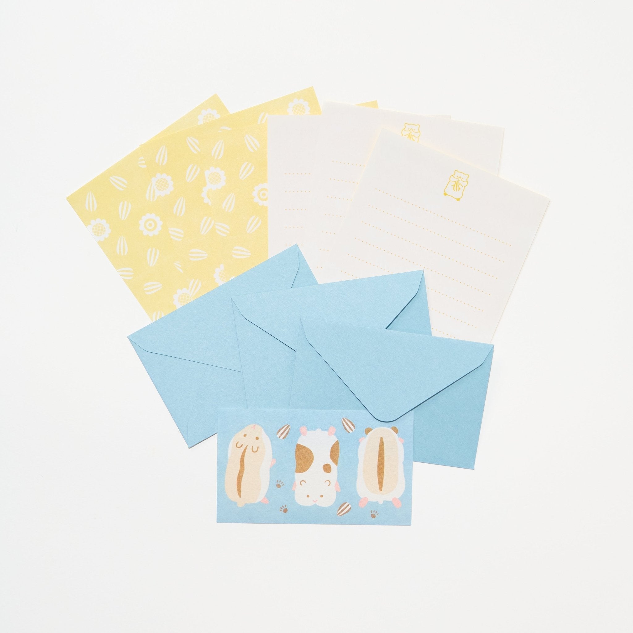 Mogu Mogu Animal Mini Letter Set / MIDORI
