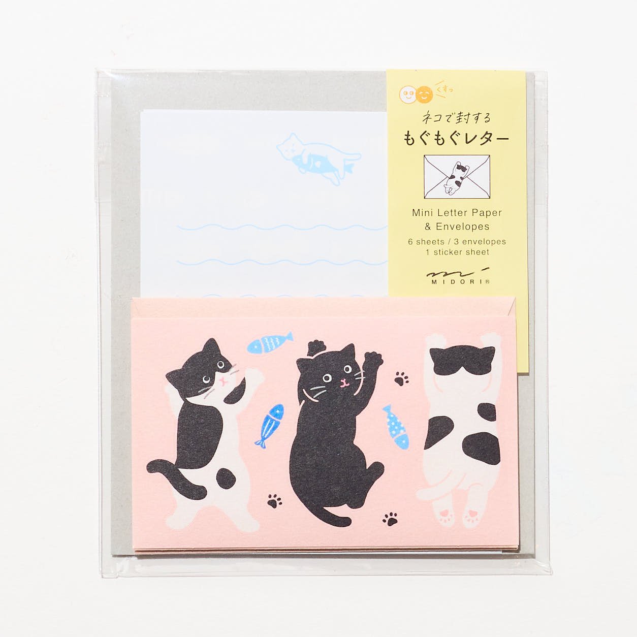 Mogu Mogu Animal Mini Letter Set / MIDORI