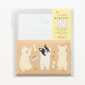 Mogu Mogu Animal Mini Letter Set / MIDORI
