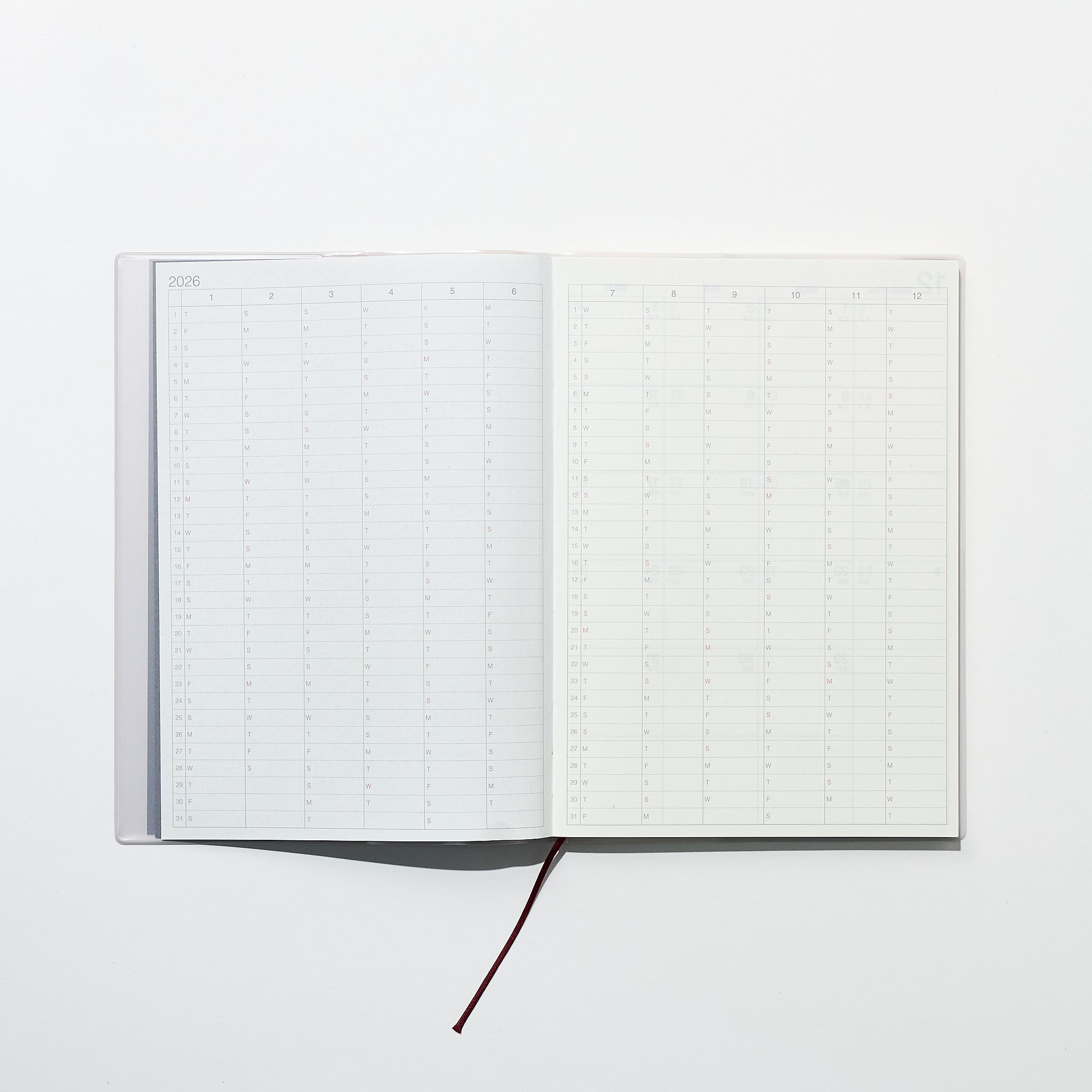 Basic 2026 Planner Bundle – White Gray