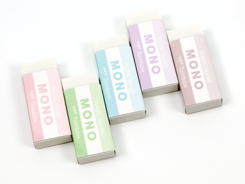 Tombow Mono Plastic Eraser Pastel Glass Limited Edition