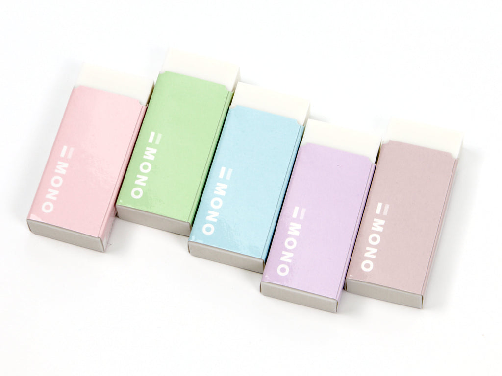 Tombow Mono Plastic Eraser Pastel Glass Limited Edition