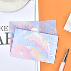 Moon And Stars Greeting Card