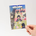 "More Pudding!" Postcard by Naomi Karabin / Bungu