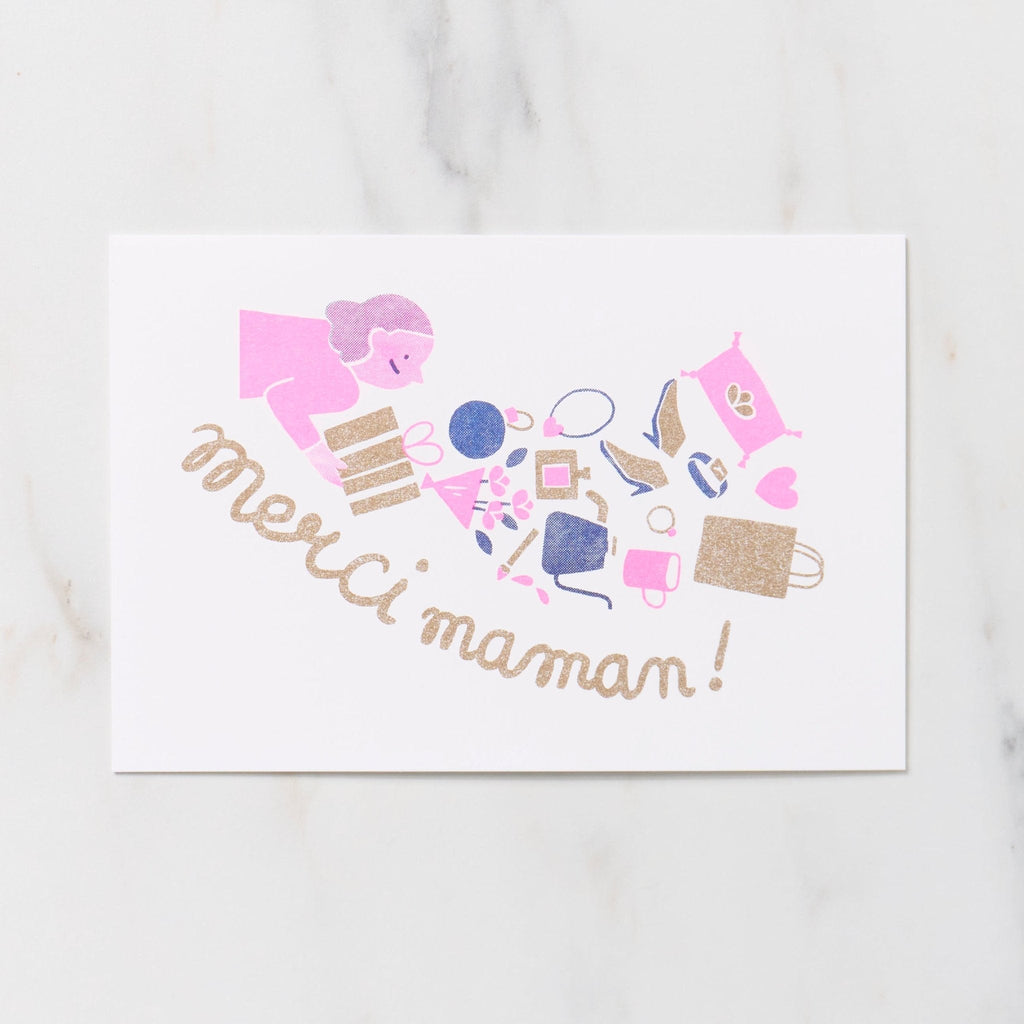 Mother's Day Greeting Cards / Letterpress Letters