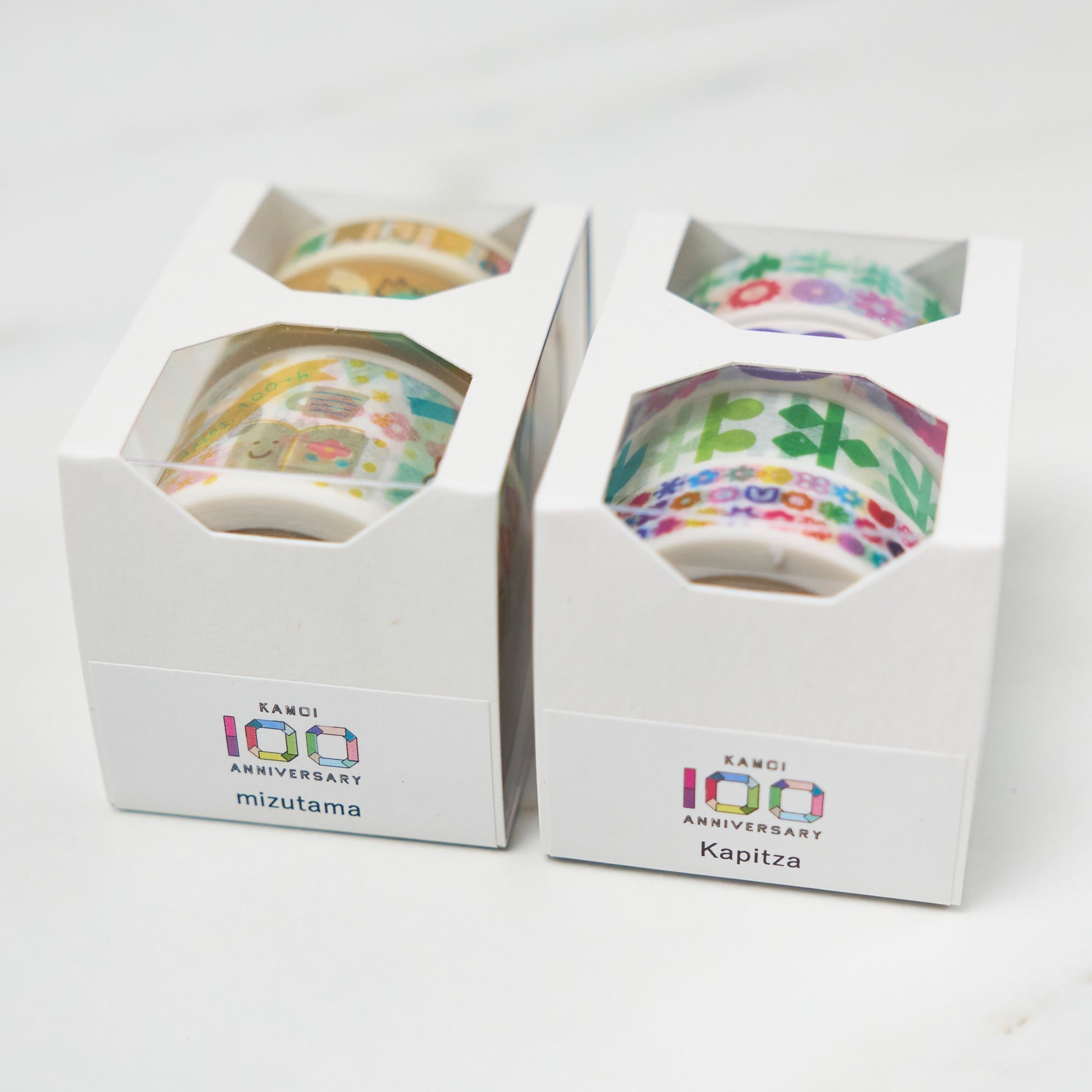 mt 100th Anniversary Kapitza and Mizutama Masking Tape Sets / Kamoi Kakoshi