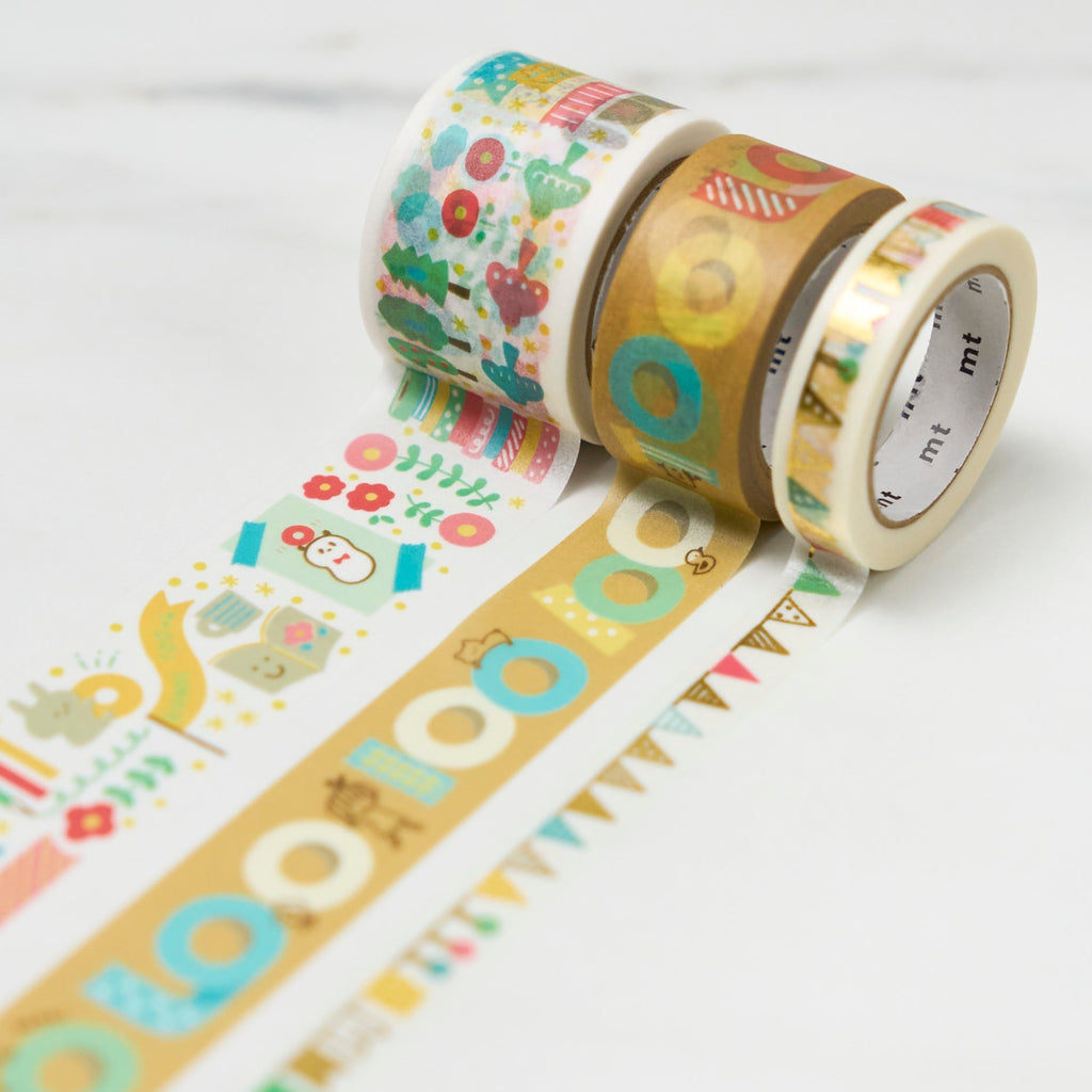 mt 100th Anniversary Kapitza and Mizutama Masking Tape Sets / Kamoi Kakoshi