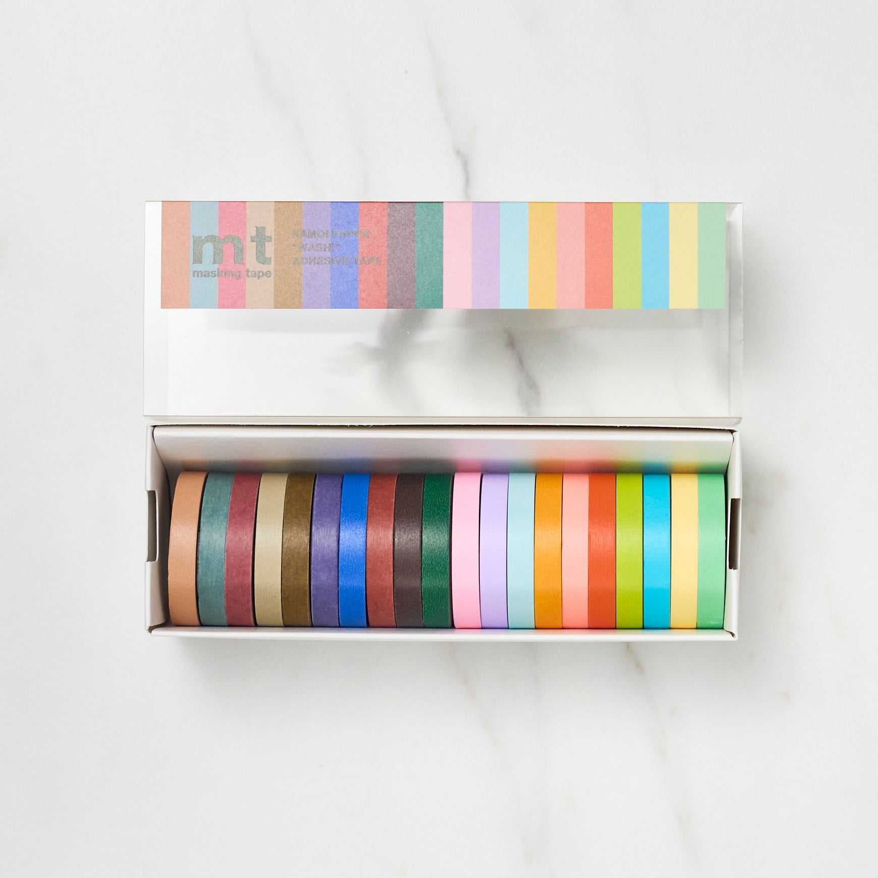 mt 20-Color Masking Tape Light and Dusty Collection / Kamoi Kakoshi