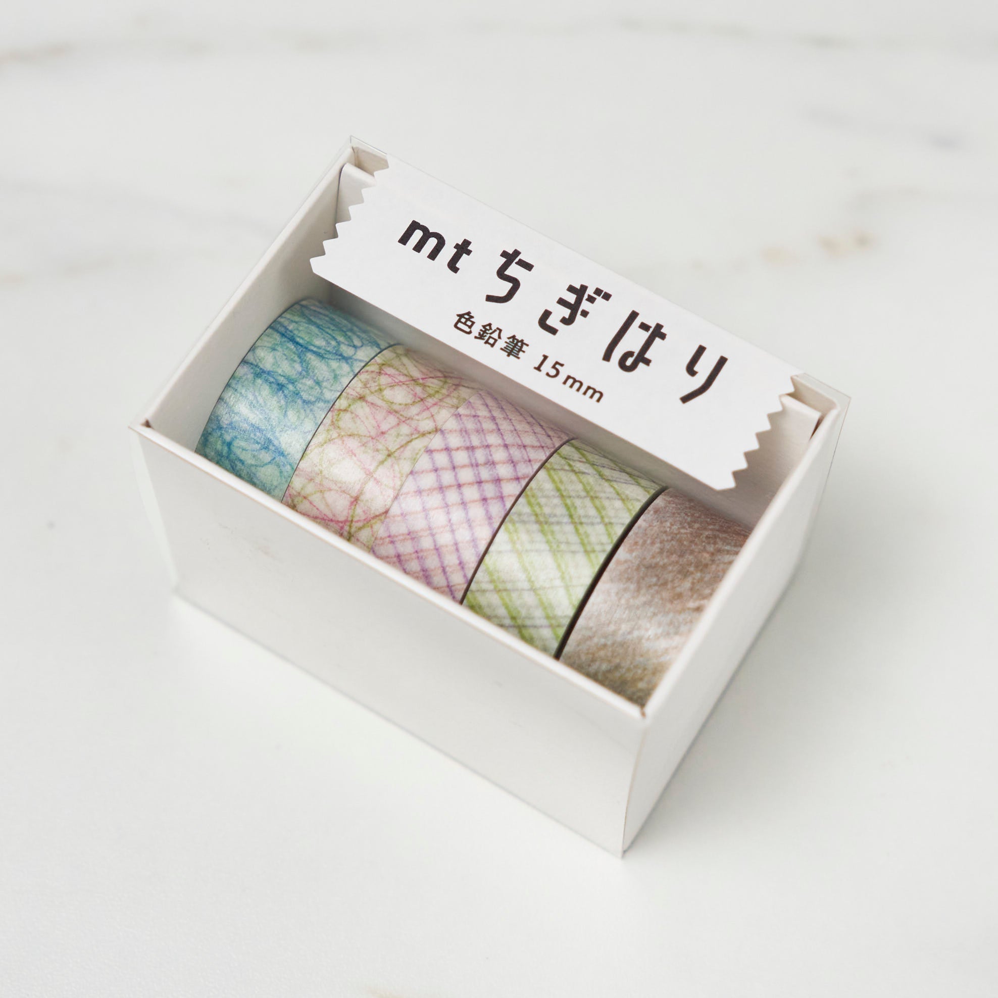 mt Chigihari Colored Pencil Masking Tape Set / Kamoi Kakoshi
