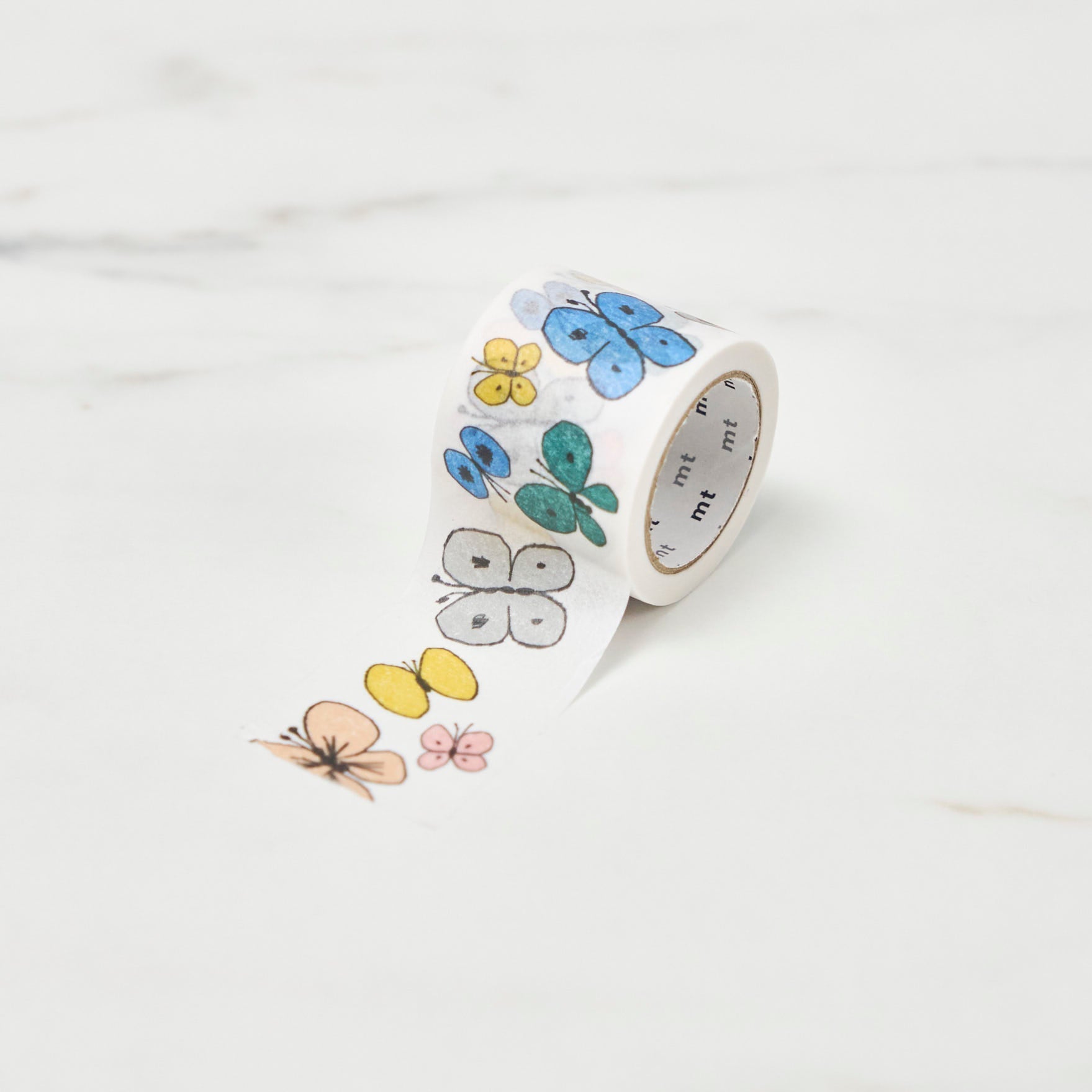 mt x Minä Perhonen Nature Doodle Series Masking Tape / Kamoi Kakoshi