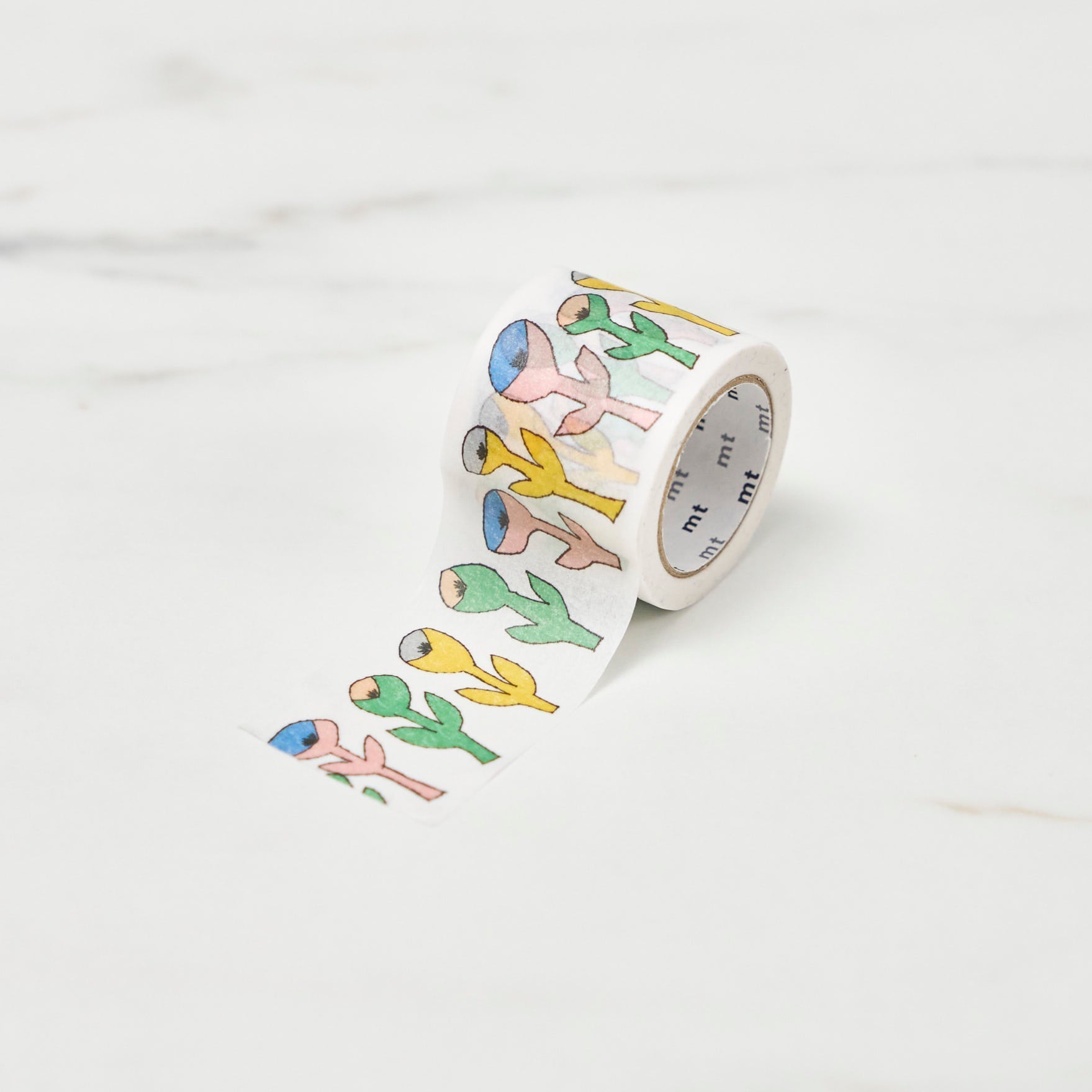 mt x Minä Perhonen Nature Doodle Series Masking Tape / Kamoi Kakoshi