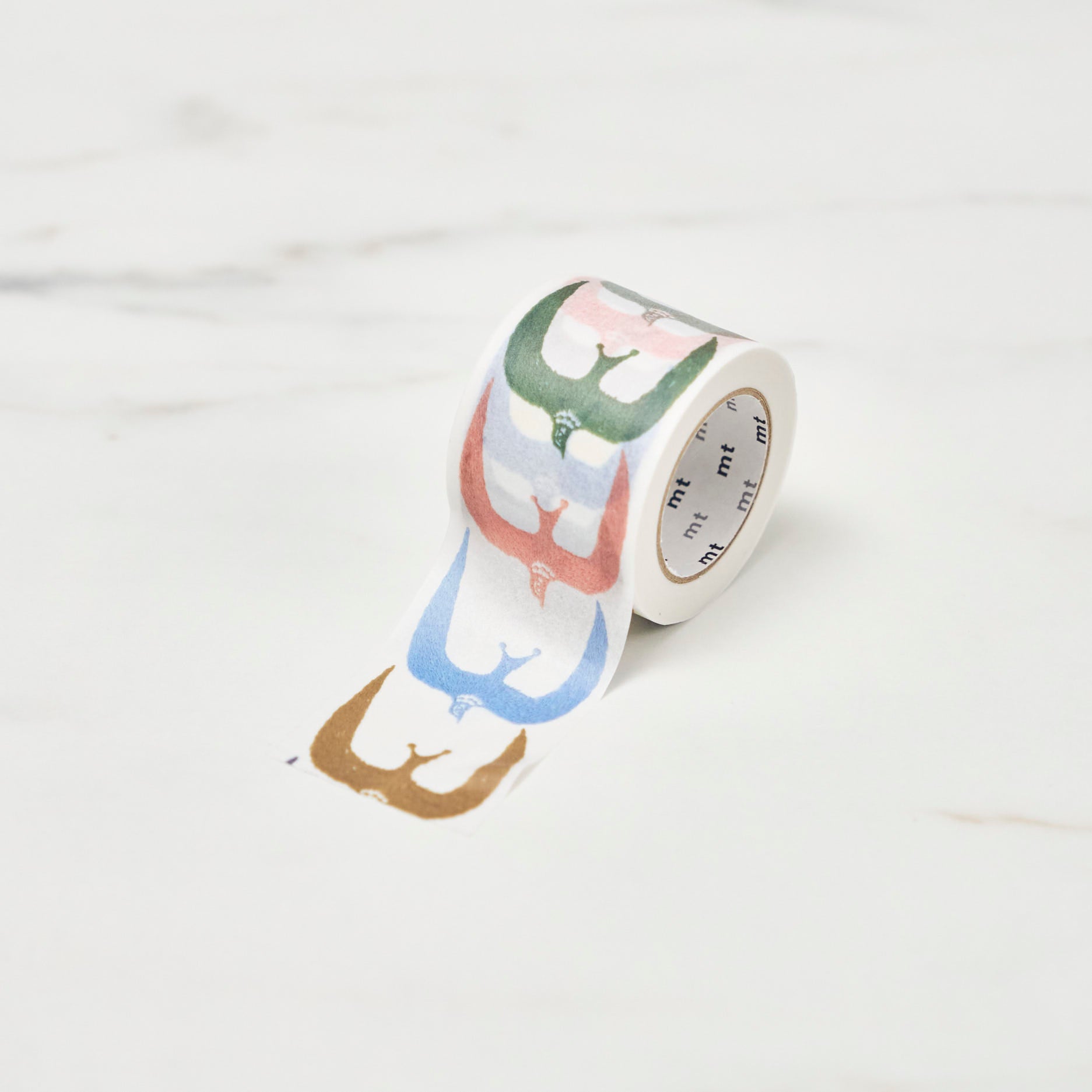 mt x Minä Perhonen Nature Silhouette Masking Tape / Kamoi Kakoshi